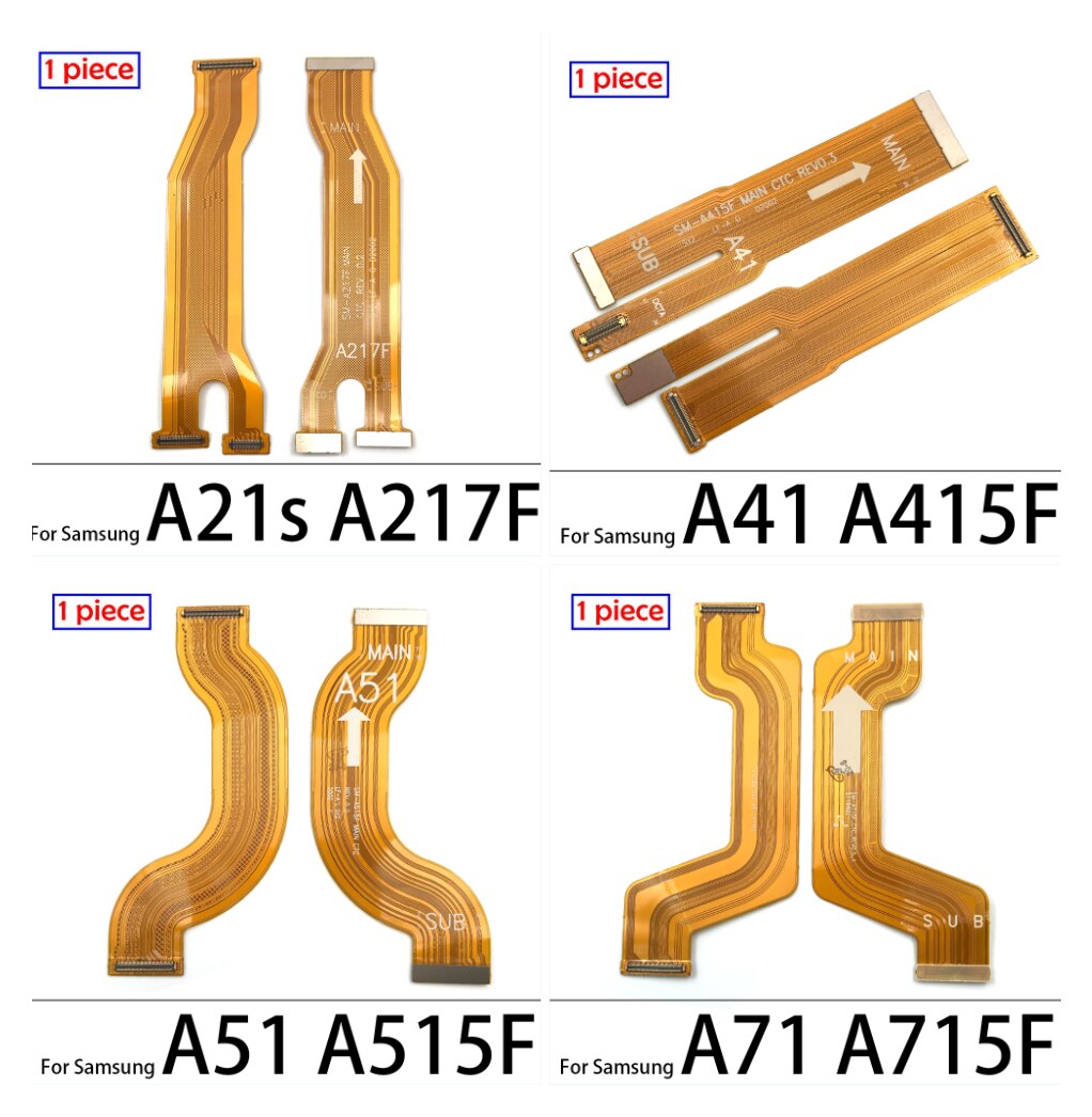 CÃ¢ble flexible pour carte mÃ¨re Samsung A21, A21S, A31, A41, A51, A71, connecteur USB, piÃ¨ces de rechange