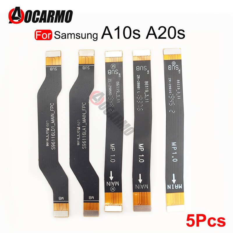 Connecteur de carte mÃ¨re pour Samsung Galaxy A10S A20S A20s M12 M14 M16, 5 piÃ¨ces/lot, cÃ¢ble flexible de remplacement