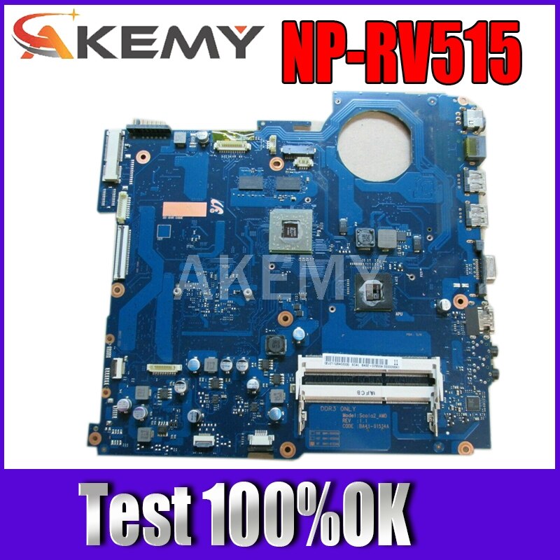 Akemy â carte mÃ¨re hd 7450m, GPU DDR3, pour Samsung BA92-09430A RV515, BA92-09430B/BA92-09429A/BA41-01532A/NP-RV515