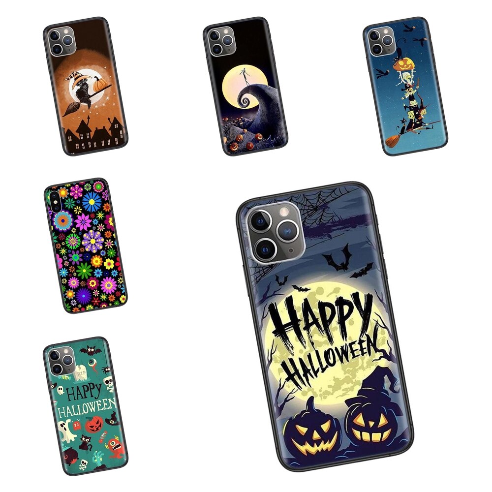 Happy Halloween â coque de tÃ©lÃ©phone xiaomi Redmi Note 10 Pro 5G 9 9S 9T Max 8 7 6 5 4 Pro Max, Ã©tui de protection Amazon