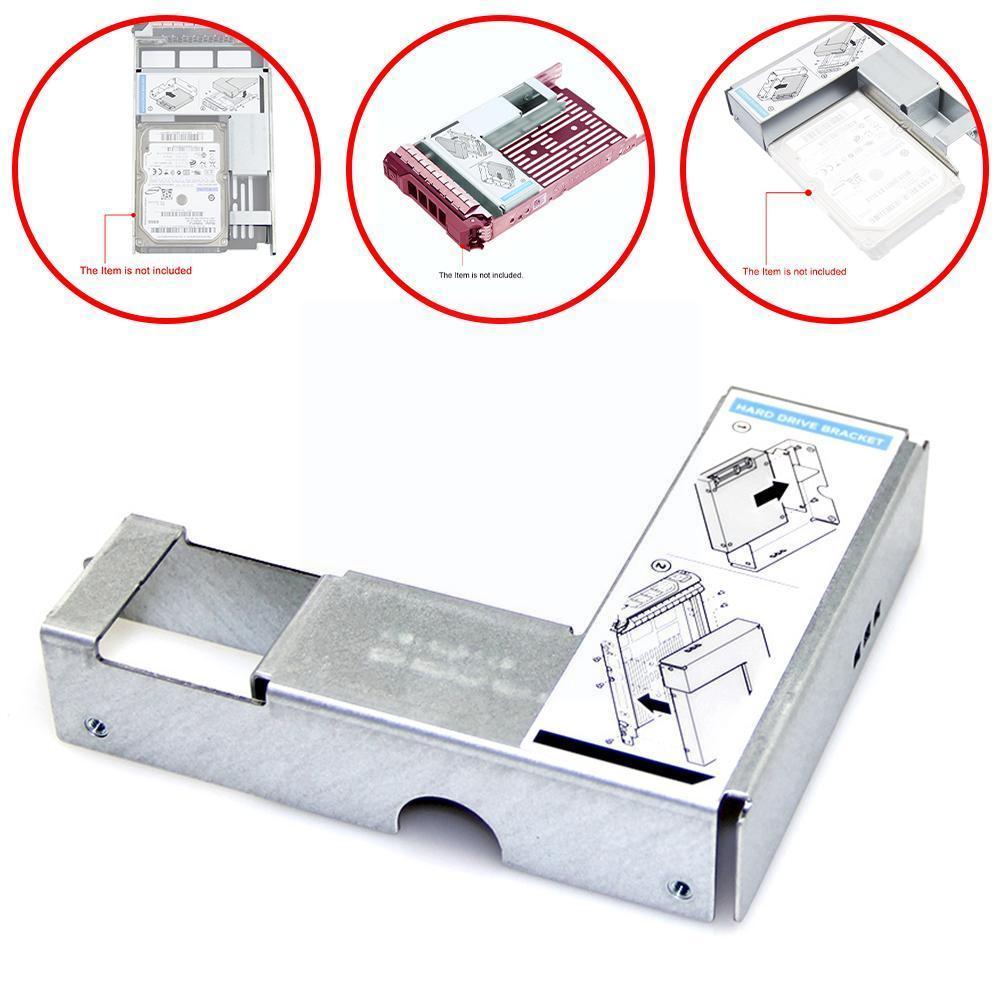 Caddie de support de disque dur de 3.5 Ã  2.5 pouces, pour DELL R420 T620 vis R710 convertisseur R510 R430 R730 R520 09W8C4 adaptateur R720 I4L1