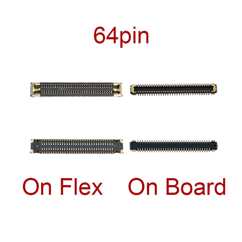 Ãcran LCD avec connecteur FPC sur carte mÃ¨re, 56 broches, 5 piÃ¨ces, pour Samsung Galaxy S10 Plus S10E G9700 G9750 G977 N U F G973 G975 S10