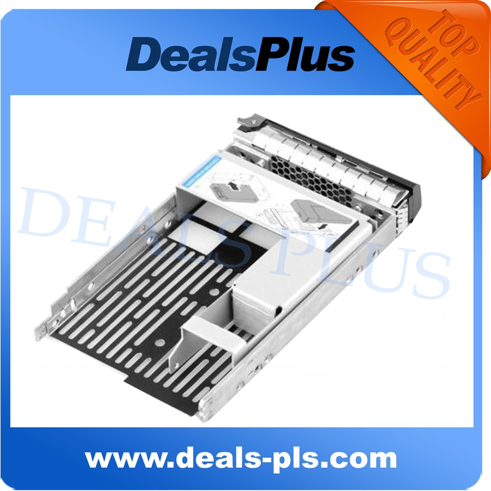 Plateau de disque dur SAS/SATA 3.5 pouces, caddie avec adaptateur 2.5 pouces pour Dell Poweredge R320 R420 R720 T320 T420 T620 serveurs F238F