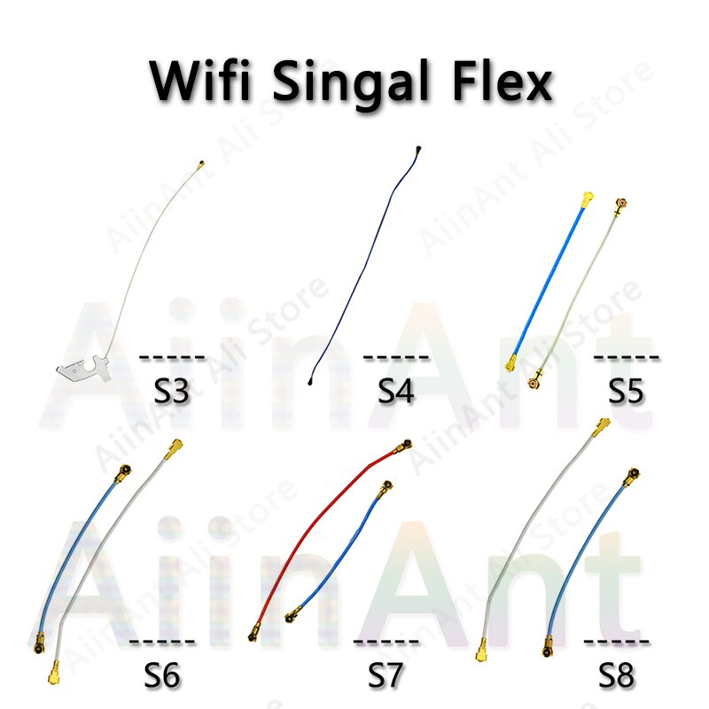 CÃ¢ble d'antenne Wifi flexible, piÃ¨ce de rÃ©paration, pour Samsung Galaxy S3 I9300 S4 I9500 S5 S6 G920 S7 Edge G930 S8 S9 Plus