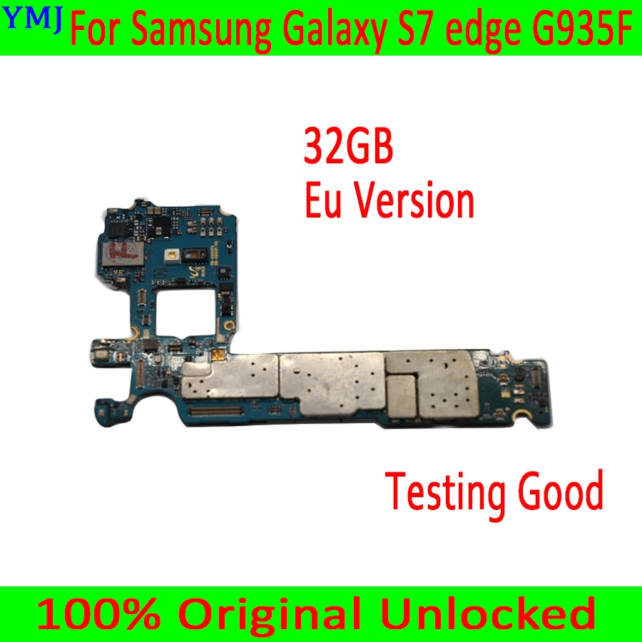 Carte mÃ¨re 100% originale pour Samsung Galaxy S7 edge G935F G935FD G930F G930FD, Version europÃ©enne, puces, version officielle