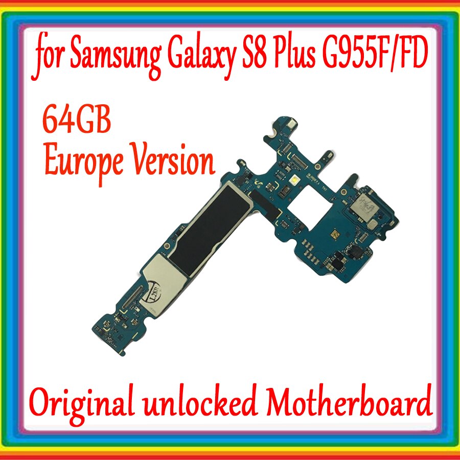 Carte mÃ¨re originale dÃ©bloquÃ©e pour Samsung Galaxy S8 plus G950U G950F G950FD G955U G955F G955FD, Version europÃ©enne