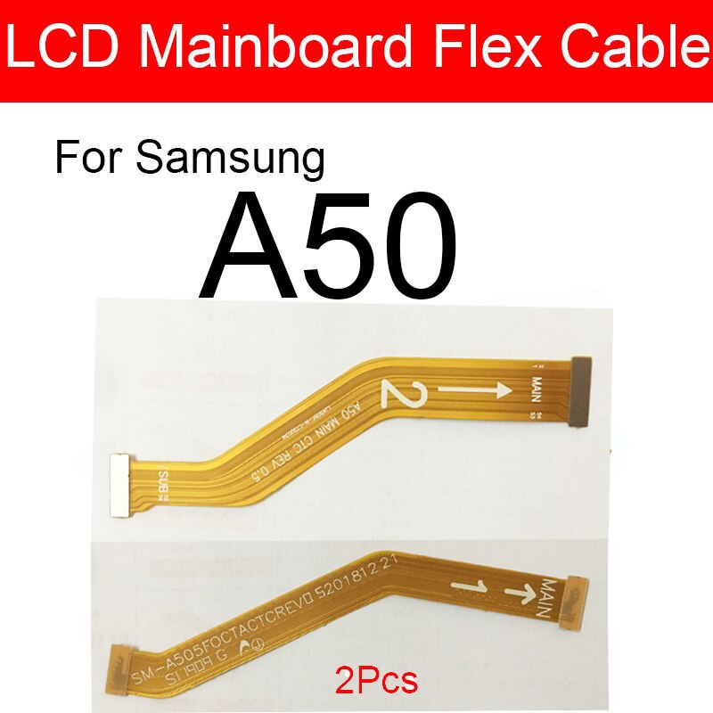 CÃ¢ble flexible d'affichage Ã  cristaux liquides de carte mÃ¨re principale de carte mÃ¨re pour Samsung Galaxy A50 SM-A505FD