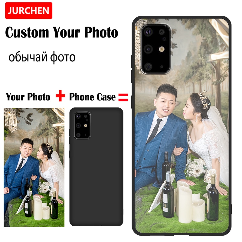 JURCHEN â coque de tÃ©lÃ©phone Ã  personnaliser pour Samsung Galaxy S20 S21 FE S10 Lite Note 20 8 9 S8 S9 S10E Plus Ultra S6 S7 Edge