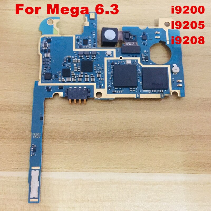 Carte mÃ¨re dÃ©bloquÃ©e pour Mega 6.3 i9200 avec puces, circuit imprimÃ© principal IMEI